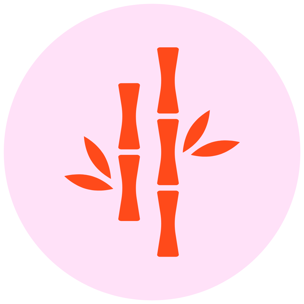 Made with organic bamboo